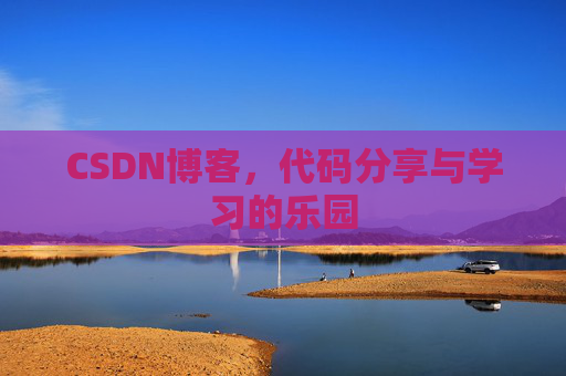 CSDN博客，代码分享与学习的乐园
